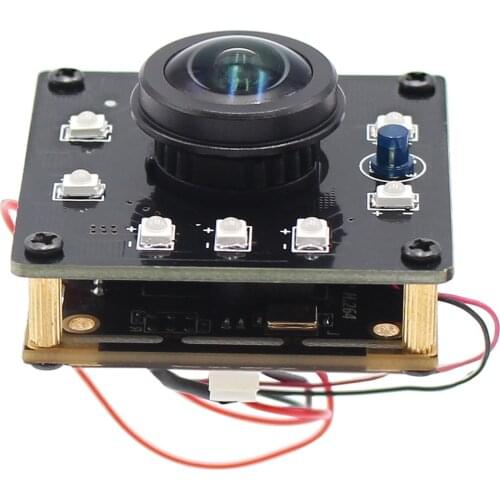 640*480P VGA 1/4 CMOS Sensor OV7725 IR CUT Infrared Night Vision USB Camera Module With Wide Angle Fisheye lens