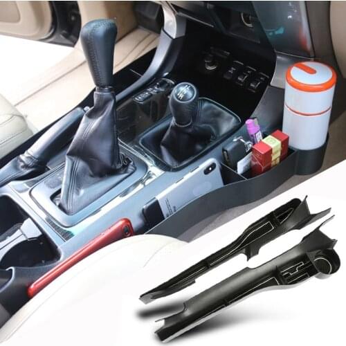 Car Seat Gap Storage Box Toyota Prado 2010~2020 Land Cruiser 2018~2020 Phone Coin Purse Key Cup Storage Box