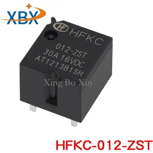 Free shipping original New HONGFA HF HFKC-012-ZST 5PINS 30A16VDC 12VDC 12V Automobile Relays