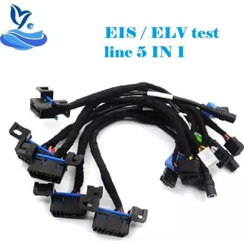 EIS / ELV test line cable with xhorse vvdi MB tool, works with cgdi prog MB (5 in 1) W204 W212 w221 w164 W166
