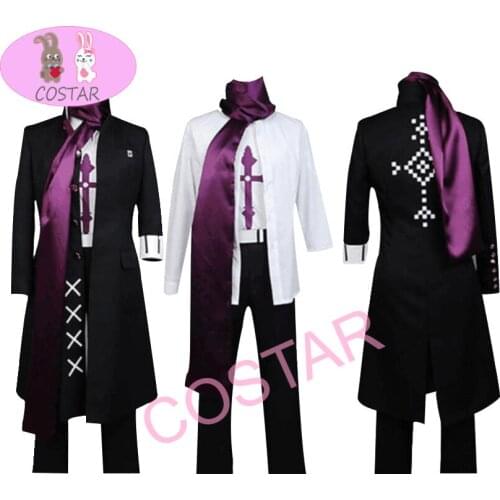 COSTAR Anime Game Danganronpa II Tanaka Gandamu Cosplay Costume Men Halloween Dressup Costume Suit
