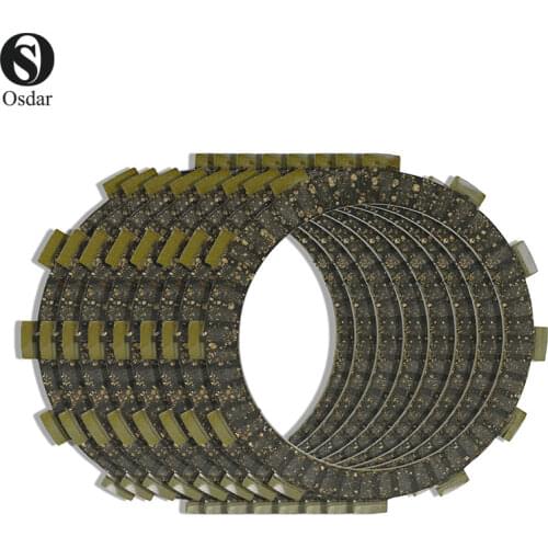 Motocycle Clutch Friction Plates Kit For YAMAHA Street FZ6SHG 2007 FZ6S 05-2006 FZ6N 2006 FZ600S 2004