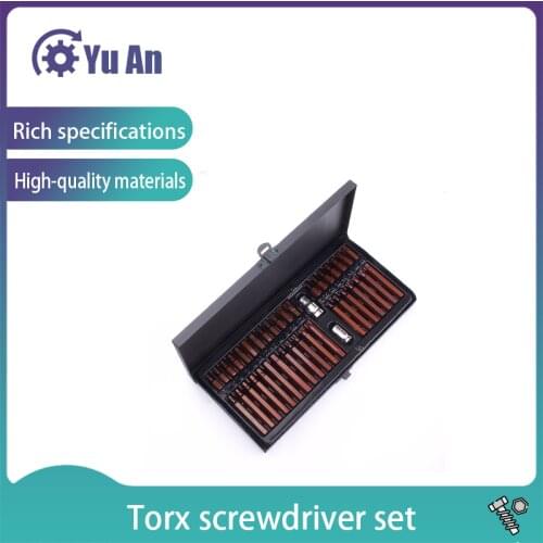 40PCS/ Torx Screwdriver Set Precision Screwdriver Repair Tool Batch Head Socket Combination Hand Screwdriver Set Tools for car