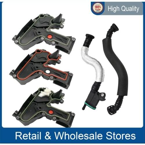 06H 103 495 AJ/AB/AF High power Oil Water Separator Vent Pipe Set For A4 A5 A6 A8 Q3 Passat Tiguan Golf Separator Vent