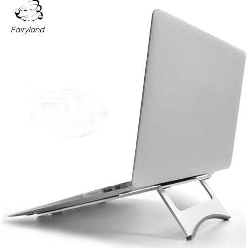 Laptop Holder Stand New Notebook Computer Cooling Bracket Adjustable Aluminum Alloy Folding Desktop Stand For Macbook iPad Air