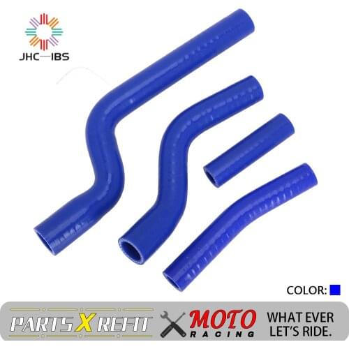 Motorcycle Silicone Radiator Coolant Hose For YAMAHA YZF250 YZ250F YZF 250 2007 2008 2009 07-09 Blue Water Pipe Dirt Bike