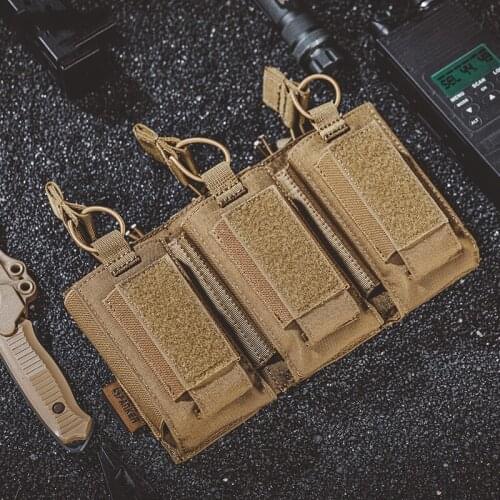 Tactical triple steamed stuffed bun mother package quick pull out molle sub-package