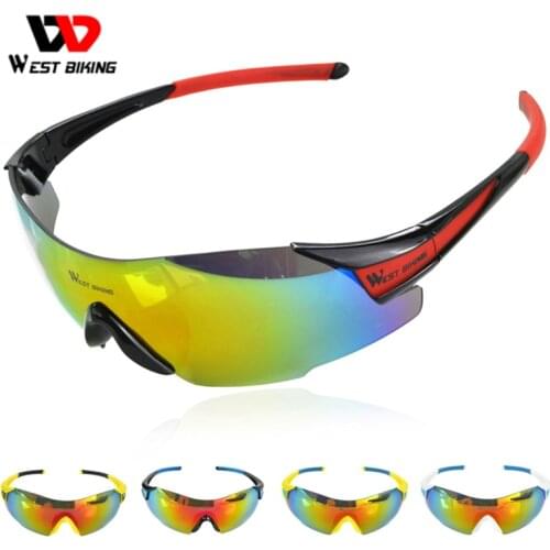 West Biking Cycling Wrap UV Protection Bike Glasses Outdoor Sports Bicycle Ciclismo oculos de Sol Cycling Sunglasses Goggles