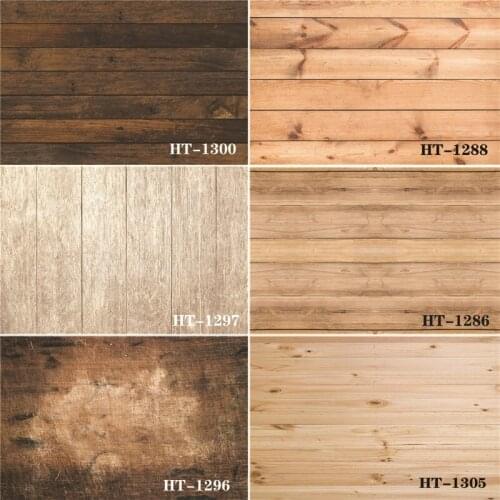 ZHISUXI Vinyl Custom Photography Backdrops Prop Wooden Planks Photography Background #0092