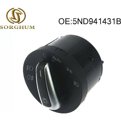 Headlight Switch Control Light Integrated Switch for VW Eos Touran Tiguan Passat CC Jetta MK5 Golf OE 5ND941431B