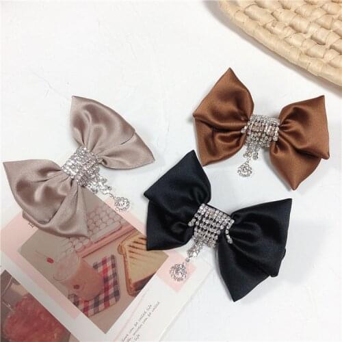 Fashion cute love Hair Barrette Hair Clip Hairpin Girls rhinestone autumn winter Hair Accessories Women Headdress Wholesale