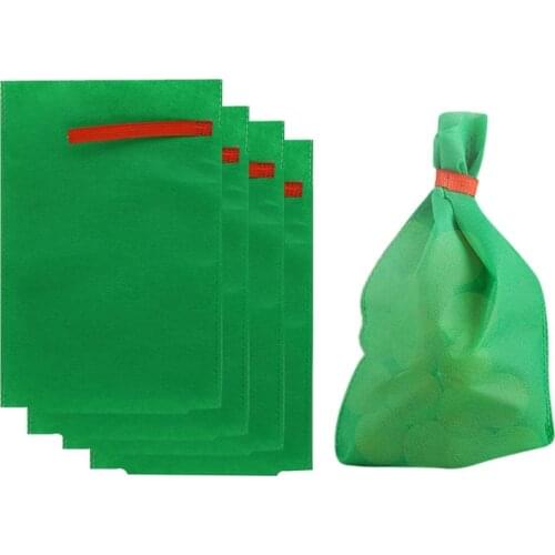 100 Pcs Fruits Protect Bag,Non-Woven Fabric Grape Protective Cover Bags Insects Mosquito Bug Net Barrier Bag for Plant