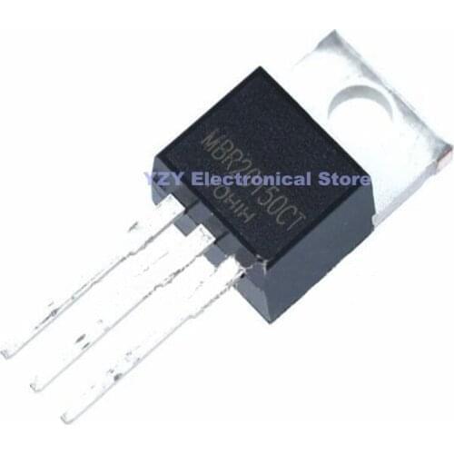 5PCS/LOT MBR20150CT TO-220 MBR20150 New Original Fast Shipping