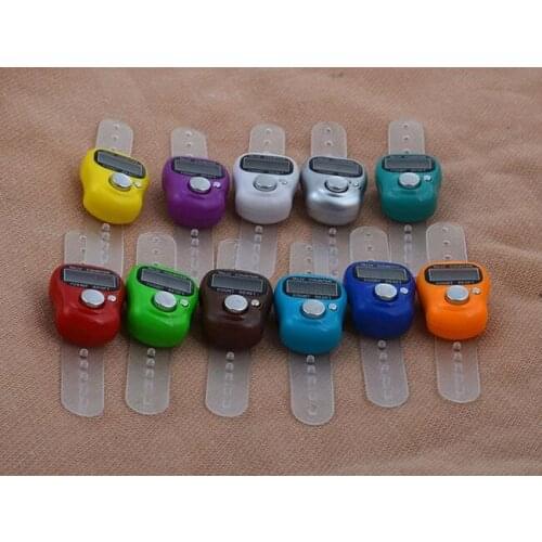 DHL Fedex Free Shipping 1000 pcs New Arrive Muslim Finger Ring Tally Counter Digital Tasbeeh Tasbih