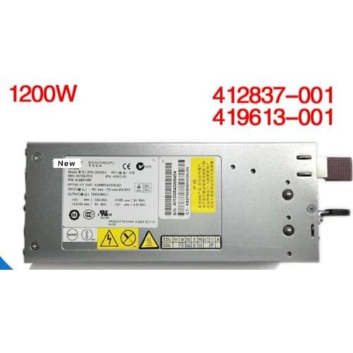 Server Power Supply use for DL380G5 / DL385G2 1200W 12V 48VDC 433634-B21 419613-001 412837-001 One year warranty