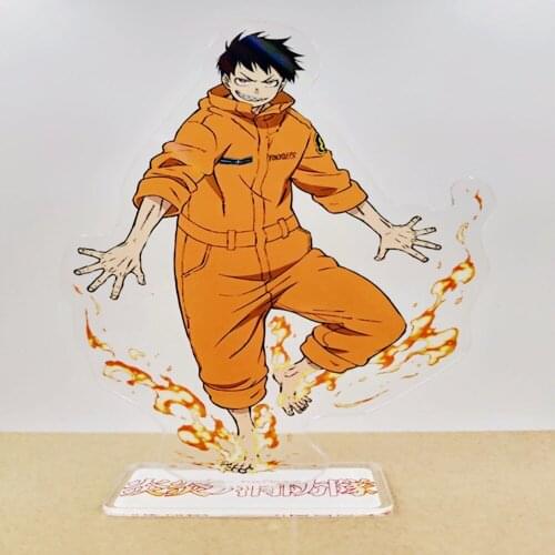 Enen no Shouboutai Fire Force Anime Acrylic Stand Figure Desktop Decoration Collection Model Toy Doll