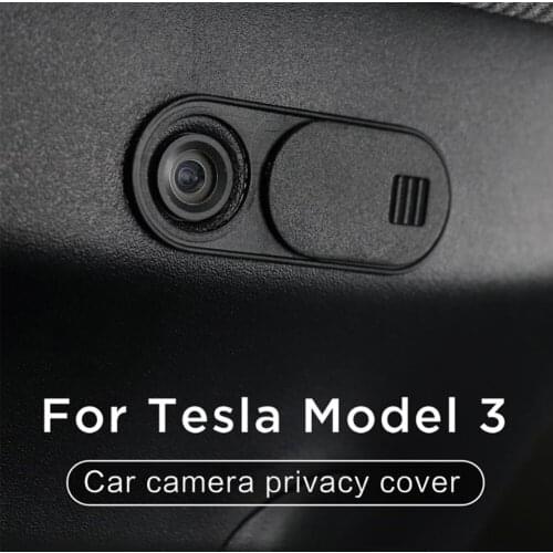 For Tesla Model 3 Car Webcam Cover Camera Security Tools Small Sticker Shield Privacy Protection Webcam Cover Auto Accessories