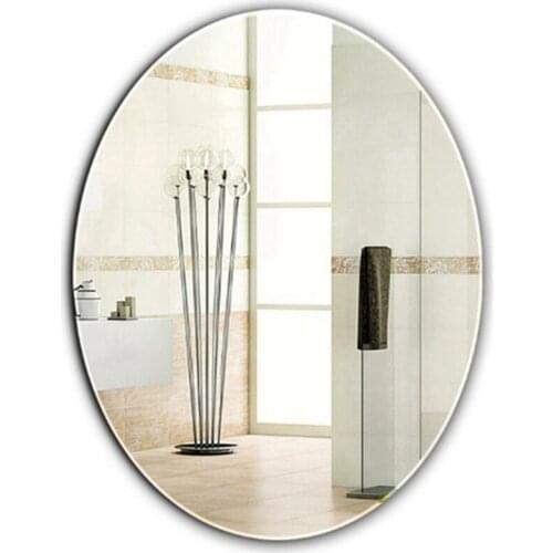 Washroom Bathroom Living Room Wardrobe Bedroom Home Decoration Wall Stickers Mirror Stickers