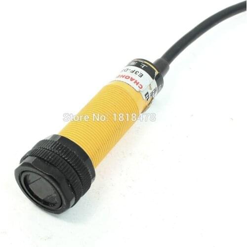 E3F-DS10C4 10cm Detection Infrared Ray Photoelectric Sensor Switch NPN NO DC 10-30V 300mA