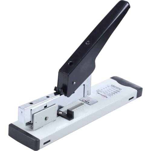 Huapuda Heavy Type Metal Stapler Bookbinding Stapling 120 Sheet Capacity Office Tools