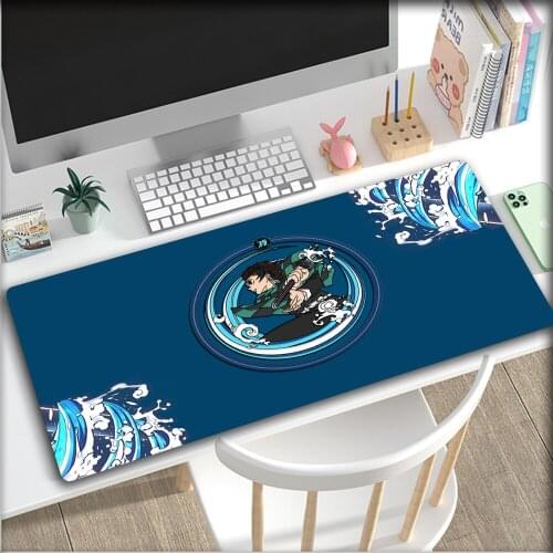 GuJiaDuo Demon Killer Anime Mouse Pad Laptop PC Gamer Desk Rest Gaming Accessories Carpet Rug Mechanical Keyboard Anime Mats