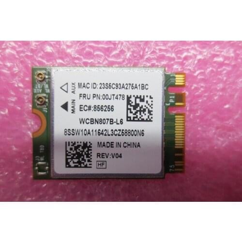 Lenovo Thinkpad T460 X260 P50S L460 broadcom BCB94356Z Wifi 802.11 ac 867M Wireless Wlan Bluetooth BT 4.1 Network Card 00JT478