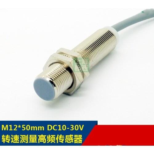 M12 High Speed Gear Sensing Distance 1-2-3mm Buried Proximity Connector DC10-30V
