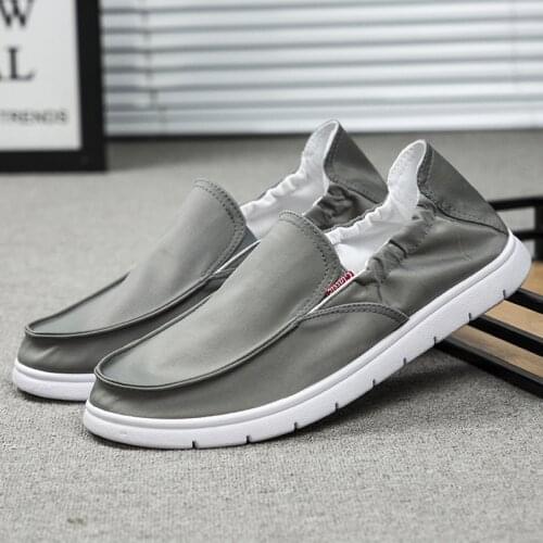 2021 New Mens Shoes Soft Casual Round Breathable Flat Male Casual Shoes For Men