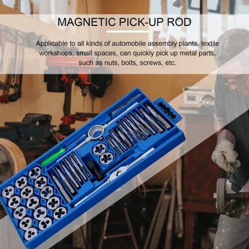 40pcs tap die set M3-M12 Screw Thread Metric Taps wrench Dies DIY kit wrench screw Threading hand Tools Alloy Metal with bag