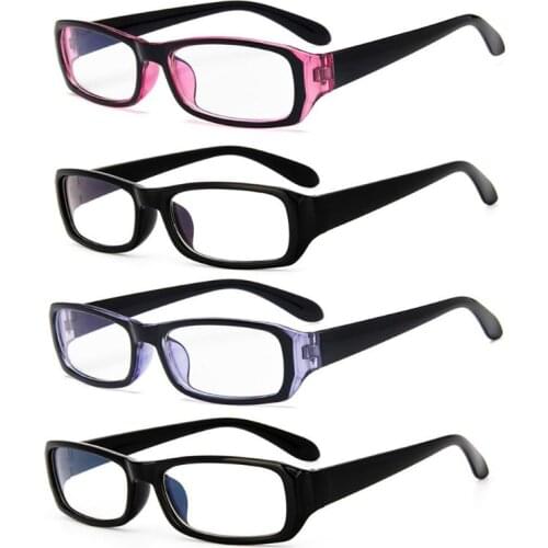 Blue Light Blocking Computer Goggles Students Classic Square Frame Glasses Anti-fatigue Unisex