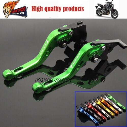 Fits fits for YAMAHA MT-07 MT-07 MT 07 2014-2015 CNC Aluminum Short Brake Clutch Levers Green