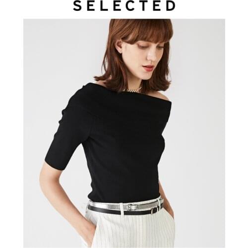 Женские пуловеры с открытыми плечами SELECTED China At AliExpress