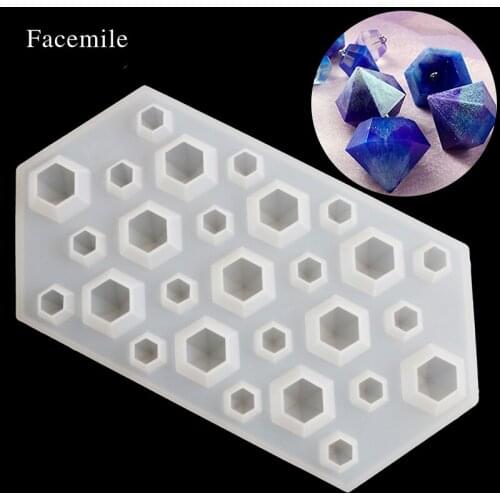 1PCS Diamond Painting Silicone Ice Mold Tray Chocolate Bar Cool Maker Cube Party Mould Crystal Jewerly Molds Tool