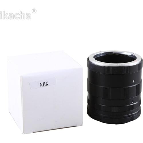 Macro Extension Tube Lens Adapte Ring For Sony E Mount for NEX Camera Lens for A7 A7R S A5100 A6000