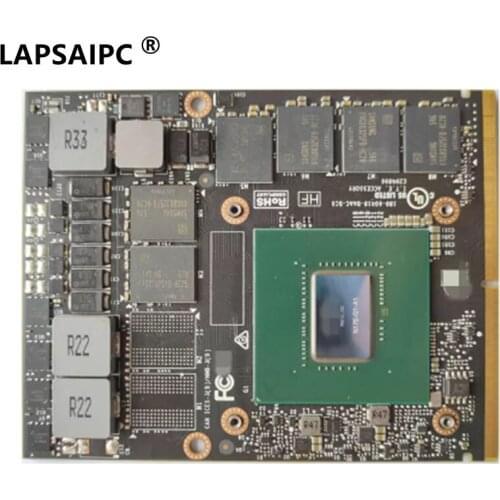 Lapsaipc for GeForce GTX 1060M GTX1060 video gpu card with X-Bracket N17E-G1-A1 6GB GDDR5 MXM For Alienware