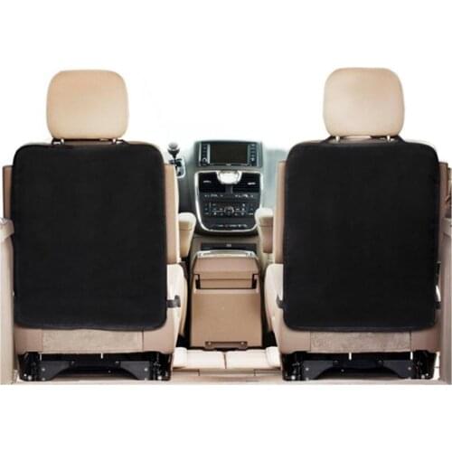 1Pc Car Seat Back Protector Cover Pad Children Anti Dirty Mud Mat Black Toddler Seat Mat Hot Wholesales Car Seat Kick Pad