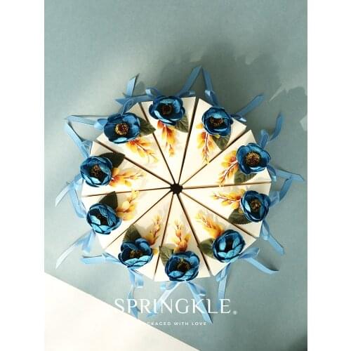 10pcs/lot Simulation Flower Fashion European Wedding Romance Sugar Box candy box Baby Shower Party Supplies free shipping