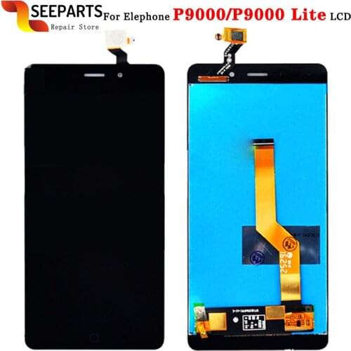 100% Tested New For Elephone P9000 LCD Display + Touch Screen Digitizer Assembly Replacement For Elephone P9000 Lite LCD Display