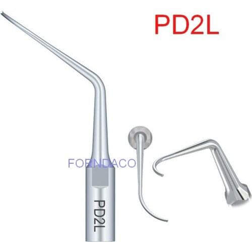2pcs PD2L Dental Scaling Perio Tips for Satelec DTE NSK Ultrasonic Scaler Handpiece Tip Teeth Whitening