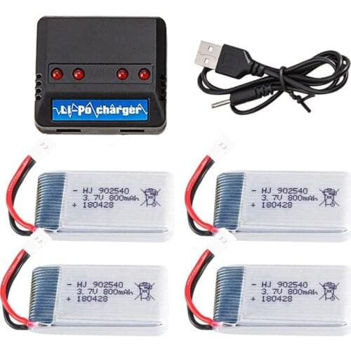 Ewellsold 3.7V 800mah Li-po battery X5 X5C X5uw x5uc x5hw x5hc Battery RC Quadcopter Battery for X5uw x5uc