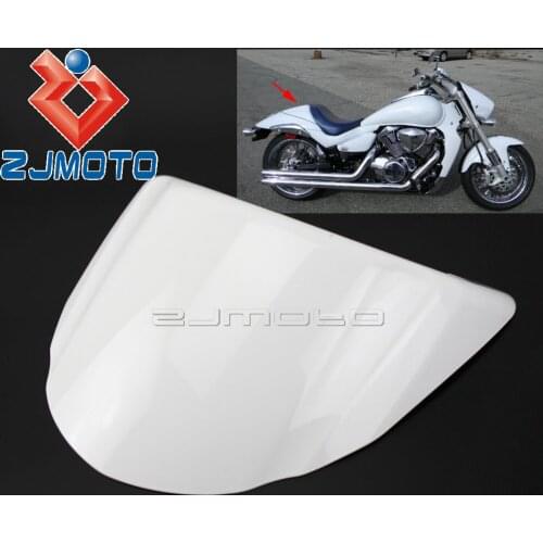 Motorcycle White Rear Seat Cowl Cover Solo Seat Cover For Suzuki Boulevard M109R 2006-2014 VZR 1800 Intruder 2005-2006