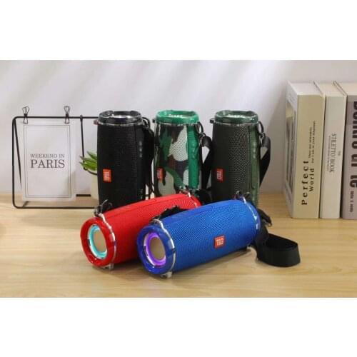 TG192 2400mAh Speakers LED USB Bass Portable Column Wireless Soundbar Stereo Music Center Subwoofer Bluetooth-compatible Speaker