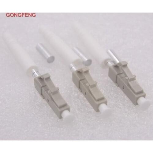GONGFENG 200pcs NEW Optical Fiber Fast Connector Parts LC/UPC2.0 Single Core Simplex Telecom Special Wholesale
