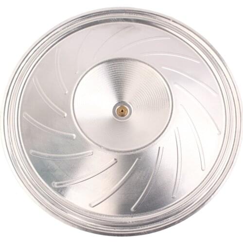 Tooyful Aluminum Alloy Resonator Cone 266mm Lip for Dobro Resophonic Resonator Guitar Maker Accessory