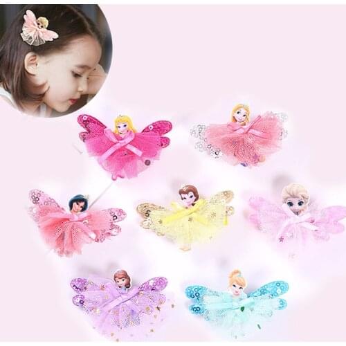 Personalized Gift Girl Birthday Giveaways Party Supplies A Small Gift Given To A Guest At A Party The Princess Hair Clips