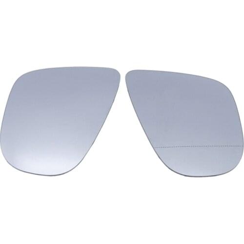 JIUWAN 1 Pair Heated Side Mirror Glass for VW Golf 6 MK6 2009-2013 Car-styling Car Rear Mirror Glass Heated Car Accessories