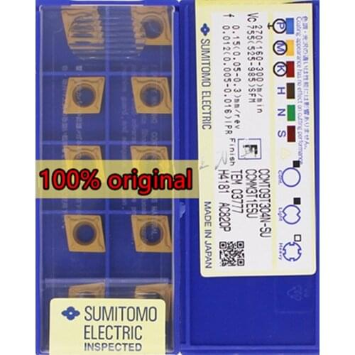 CCMT060202N-SU CCMT060204N-SU CCMT09T302N-SU CCMT09T304N-SU CCMT09T308N-SU AC820P AC630M AC530U original SUMITOMO Carbide insert