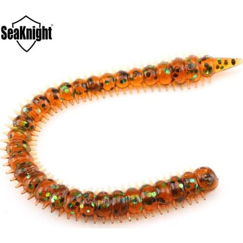 SeaKnight Soft Lure Artificial Bait Soft Fishing Lure for Lake River Fishing Saltwater Fishing 3.6g 130mm 8Pieces/Bag/Lot