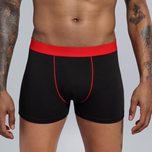 Underwear Men Boxers Cotton Loose Under Wear Plus Size Boxers boxer homme Boxer Underwear Underpants Men