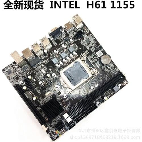 The new 1155-pin DDR3 H61 motherboard supports dual-core / quad-core I3 i5 and other CPU DNF now